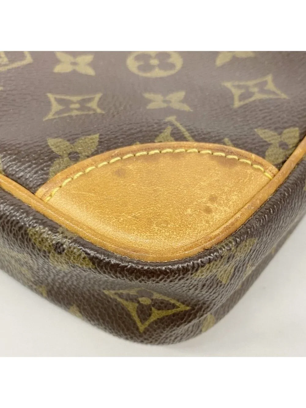 Louis Vuitton Shoulder Bag Monogram Danube Brown